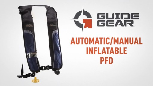 Guide Gear Automatic/Manual Inflatable PFD - image 1 from the video